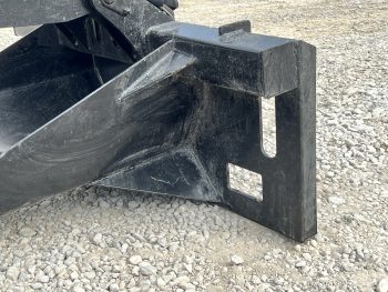 Stump Bucket Digging Spade Grapple Attachment Fits Skid Steer Tractor Loader - Image 9