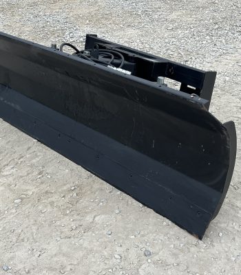 86" Hydraulic Snow Angle Blade Dozer Attachment Fits Skid Steer Quick Attach