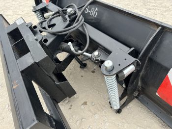 86" Hydraulic Snow Angle Blade Dozer Attachment Fits Skid Steer Quick Attach - Image 10