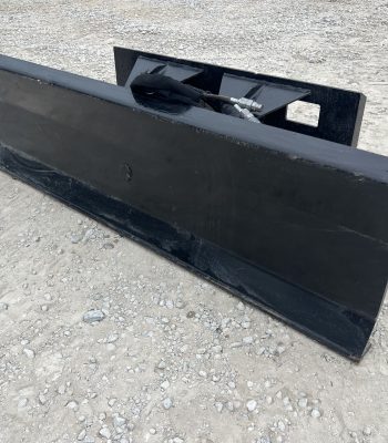 72" Ditching Grading Dozer Blade Attachment Fits Skid Steer Tractor Loader