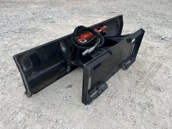 72" Ditching Grading Dozer Blade Attachment Fits Skid Steer Tractor Loader - Image 7