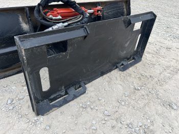 72" Ditching Grading Dozer Blade Attachment Fits Skid Steer Tractor Loader - Image 9