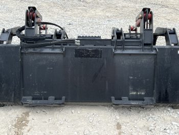 68" Bucket Grapple Solid Bottom Scrap Attachment Fits Skid Steer Tractor Loader - Image 12