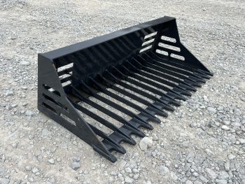 44" Rock Skeleton Bucket Attachment Fits Toro Dingo Vermeer Mini Skid Steer - Image 3