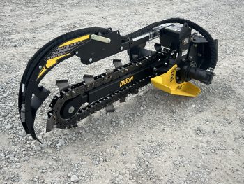 36" x 6" Digga Bigfoot Earth Trencher Attachment Fits Toro Dingo Mini Skid Steer