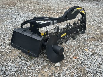 36" x 6" Digga Bigfoot Combo Trencher Attachment Fits Toro Dingo Mini Skid Steer - Image 5