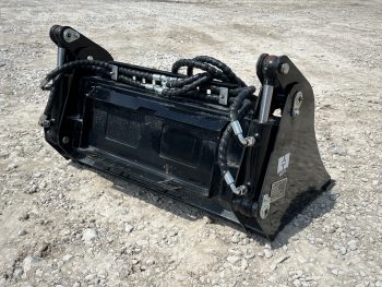 39" 4-IN-1 Multi Purpose Smooth Bucket Attachment Fits Mini Skid Steer Universal - Image 6