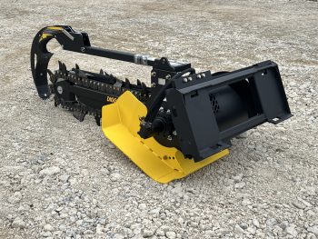 Digga 48" x 6" Bigfoot Combo Trencher Attachment Fits Skid Steer Quick Attach - Image 7