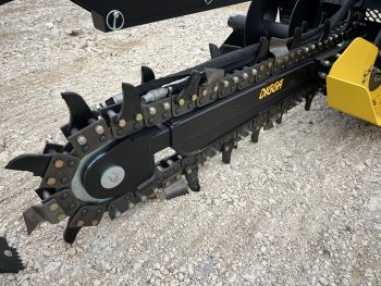 Digga 48" x 6" Bigfoot Combo Trencher Attachment Fits Skid Steer Quick Attach - Image 10