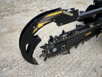 Digga 48" x 6" Bigfoot Combo Trencher Attachment Fits Skid Steer Quick Attach - Image 11