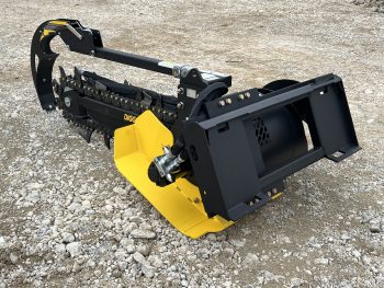 Digga 48" x 6" High Flow Bigfoot Combo Trencher Attachment Fits Skid Steer Quick Attach - Image 7