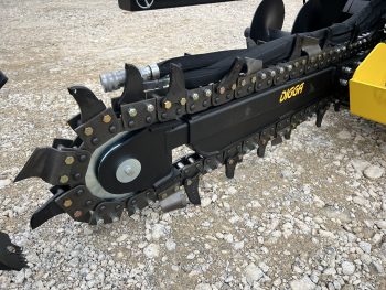 Digga 48" x 6" High Flow Bigfoot Combo Trencher Attachment Fits Skid Steer Quick Attach - Image 10