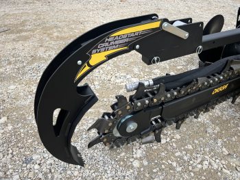 Digga 48" x 6" High Flow Bigfoot Combo Trencher Attachment Fits Skid Steer Quick Attach - Image 11