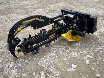 36" x 6" Digga Bigfoot Combo Trencher Attachment Fits Bobcat MT Mini Skid Steer