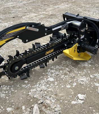 36" x 6" Digga Bigfoot Combo Trencher Attachment Fits Bobcat MT Mini Skid Steer