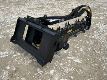 36" x 6" Digga Bigfoot Combo Trencher Attachment Fits Bobcat MT Mini Skid Steer - Image 5