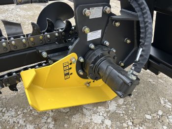 36" x 6" Digga Bigfoot Combo Trencher Attachment Fits Bobcat MT Mini Skid Steer - Image 9