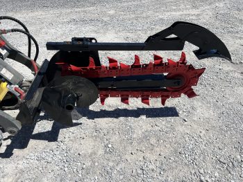 30" x 6" Trencher Attachment with Combo Chain Fits Mini Universal Skid Steer - Image 3