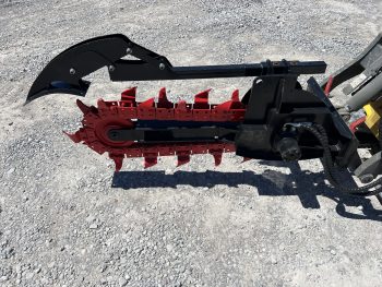 30" x 6" Trencher Attachment with Combo Chain Fits Mini Universal Skid Steer - Image 4