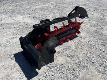 30" x 6" Trencher Attachment with Combo Chain Fits Mini Universal Skid Steer - Image 9