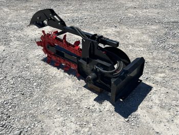 30" x 6" Trencher Attachment with Combo Chain Fits Mini Universal Skid Steer - Image 11