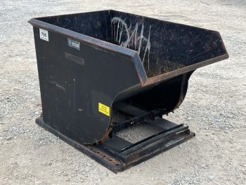 1-1/2 Yard Star Industries 1815 Self Dumping Forklift Hopper 6,000 lb Capacity
