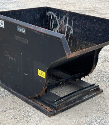 1-1/2 Yard Star Industries 1815 Self Dumping Forklift Hopper 6,000 lb Capacity