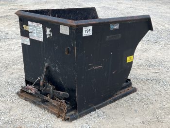 1-1/2 Yard Star Industries 1815 Self Dumping Forklift Hopper 6,000 lb Capacity - Image 5