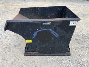 1-1/2 Yard Star Industries 1815 Self Dumping Forklift Hopper 6,000 lb Capacity - Image 8