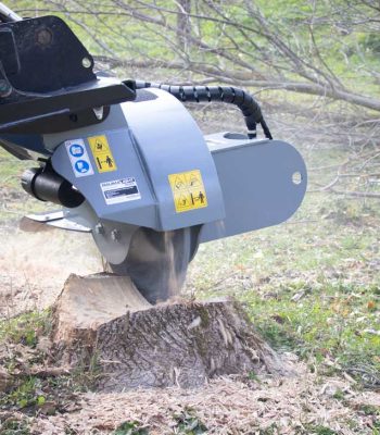 Baumalight S18 Stump Grinder Attachment Fits Skid Steer Quick Attach