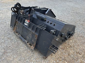 2021 72" Paladin Autorake Landscape Rake Rockhound Attachment LAF6874 Fits Skid Steer - Image 5