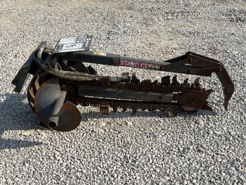 2013 36" x 4" Bradco 615 Trencher Attachment Fits Toro Dingo Mini Skid Steer - Image 4
