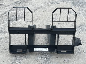 48" Long 4,000 lb Bobcat Heavy Duty Pallet Fork Loader Skid Steer Attachment - Image 6