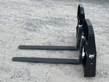 48" Long 4,000 lb Bobcat Heavy Duty Pallet Fork Loader Skid Steer Attachment - Image 8