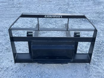 42" Long 2,200 Pound Wide Rail Pallet Fork Attachment Fits Mini Universal Skid Steer - Image 7