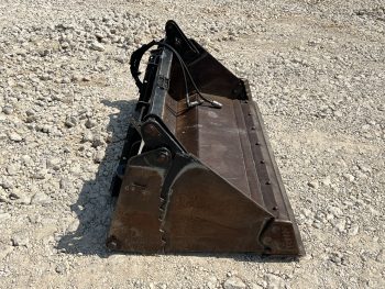74" Kubota CB2574 4-IN-1 Combination Bucket Attachment Fits Skid Steer Loader - Image 4
