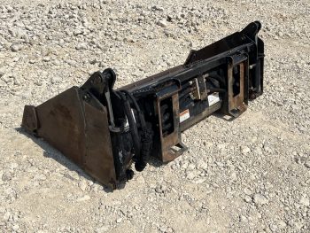 74" Kubota CB2574 4-IN-1 Combination Bucket Attachment Fits Skid Steer Loader - Image 9