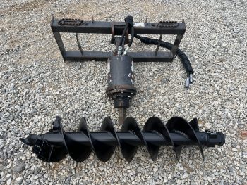 2020 Paladin McMillen X1975 Hex Auger Drive with 12" Bit Attachment Fits Skid Steer - Image 2