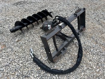 2020 Paladin McMillen X1975 Hex Auger Drive with 12" Bit Attachment Fits Skid Steer - Image 7