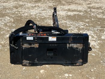 2024 TR48 48" x 6" Half Rock Dirt Trencher Attachment Fits Kubota Skid Steer - Image 10