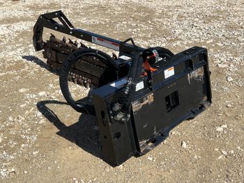 2024 TR48 48" x 6" Half Rock Dirt Trencher Attachment Fits Kubota Skid Steer - Image 11