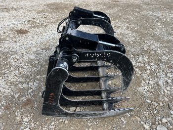 2023 80" RG3080 Root Rake Grapple Attachment Dual Cylinder Fits Kubota Skid Steer - Image 4