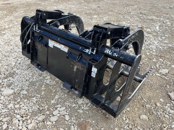 2023 80" RG3080 Root Rake Grapple Attachment Dual Cylinder Fits Kubota Skid Steer - Image 5