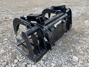 2023 80" RG3080 Root Rake Grapple Attachment Dual Cylinder Fits Kubota Skid Steer - Image 7
