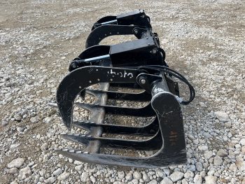 2023 80" RG3080 Root Rake Grapple Attachment Dual Cylinder Fits Kubota Skid Steer - Image 8