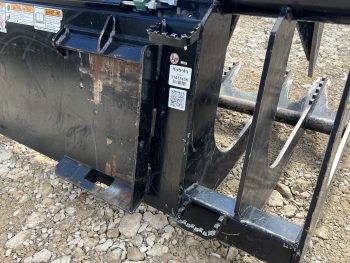 2023 80" RG3080 Root Rake Grapple Attachment Dual Cylinder Fits Kubota Skid Steer - Image 14