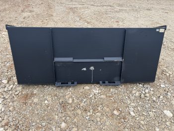 96" Chicken Turkey Snow Mulch Litter Bucket Attachment Fits Skid Steer Loader - Image 6