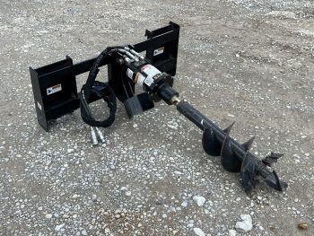 2023 Land Pride SA10 Hydraulic Post Hole Digger Auger Compact Tractor Attachment - Image 3