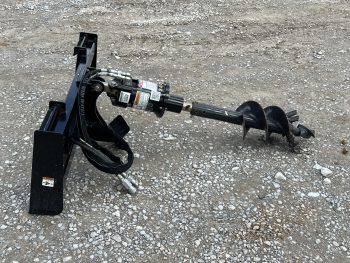 2023 Land Pride SA10 Hydraulic Post Hole Digger Auger Compact Tractor Attachment - Image 4