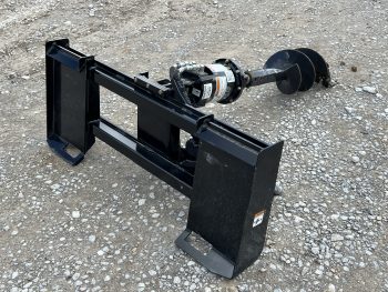 2023 Land Pride SA10 Hydraulic Post Hole Digger Auger Compact Tractor Attachment - Image 5